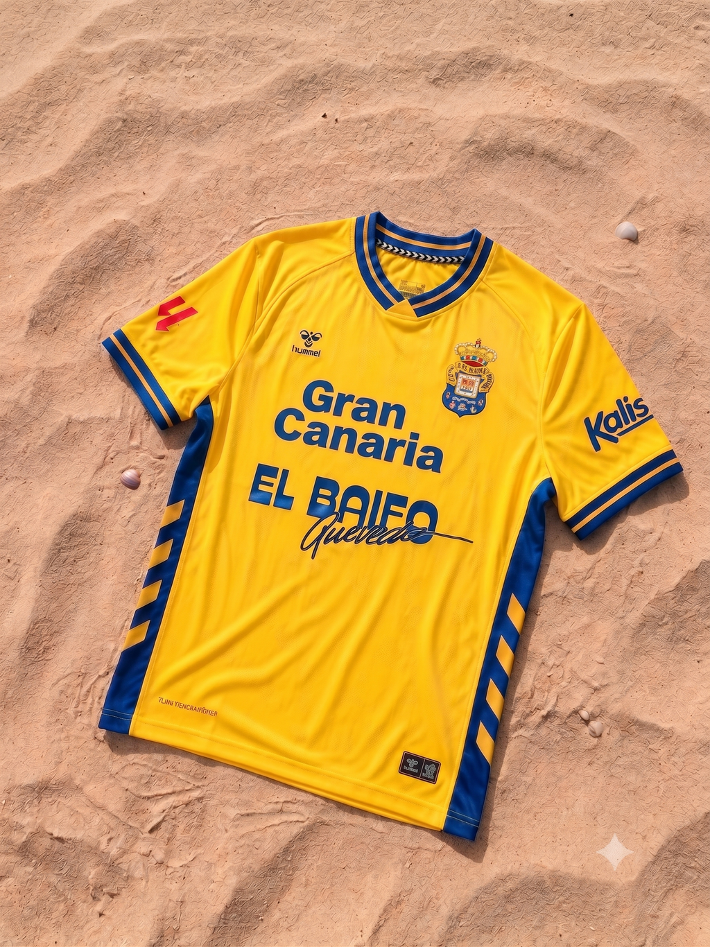 Camiseta UD Las Palmas x Quevedo – "El Baifo"