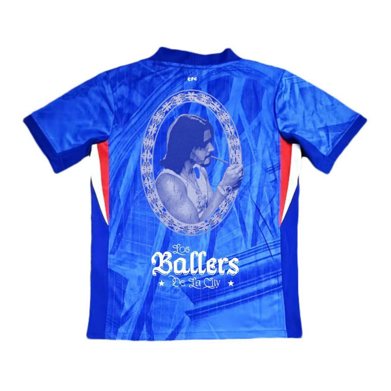 Camiseta Chelsea FC x Clarent – Edición Especial "Los Ballers De La City"